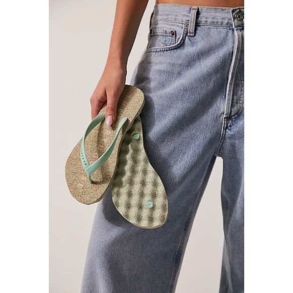 Free People Asportuguesas Flip Flops Size 39 - Picture 3 of 7